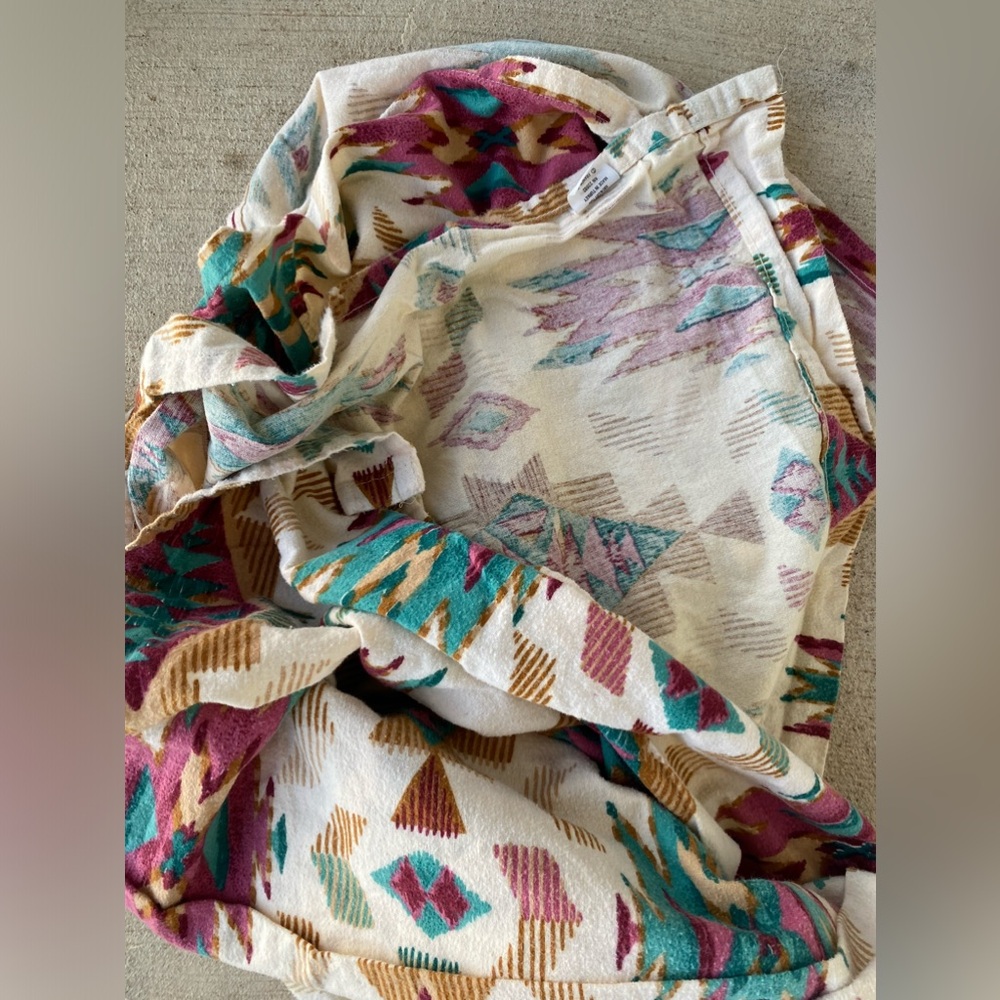 Franco Aztec Cotton Top Sheet - Picture 2 of 2